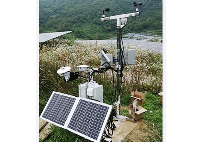 便携式光伏电站气象标准采集系统