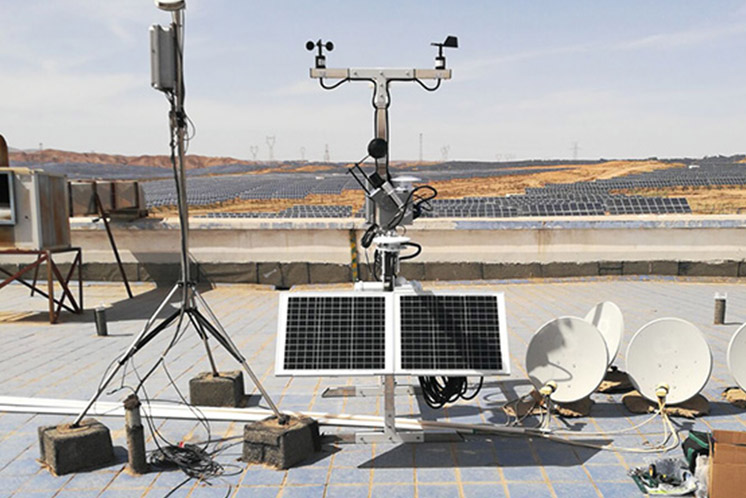 智能太阳能发电环境观测系统